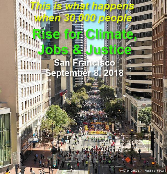 Labor Rises for Climate, Jobs & Justice in San Francisco on September