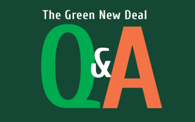Some Tough Questions about the Green New Deal