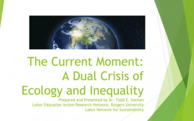 The Dual Crisis of Ecology and Inequality
