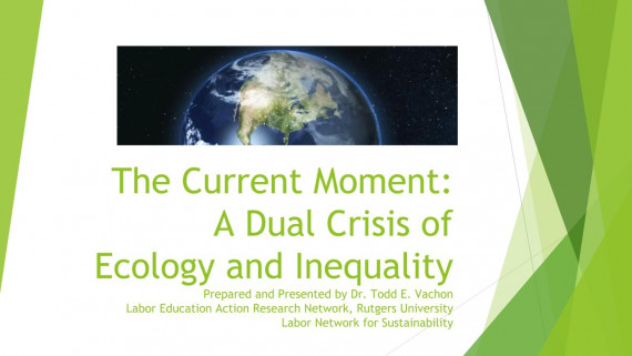 The Dual Crisis of Ecology and Inequality