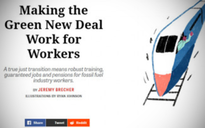 Making the Green New Deal Work for Workers