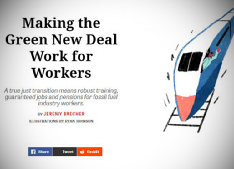 Making the Green New Deal Work for Workers