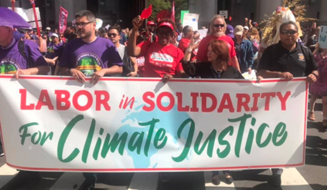 U.S. Unions Back the Climate Strike