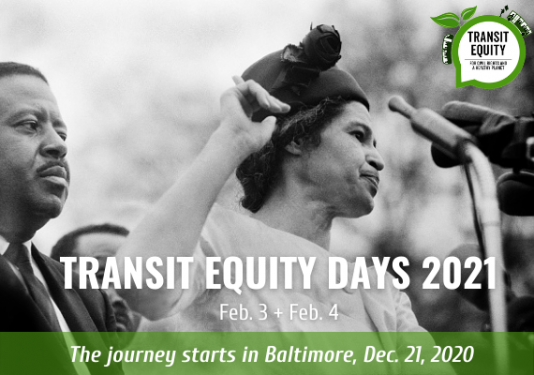 Mark Your Calendars: Transit Equity Days 2021