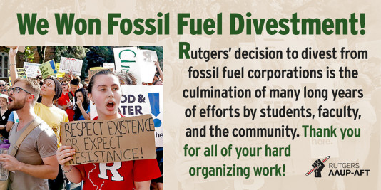 Rutgers Divests!