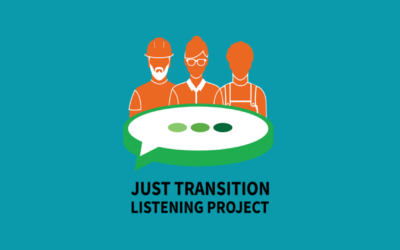 Webinar on Just Transition Listening Report