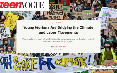 Teen Vogue: Young Workers Fight Climate Change