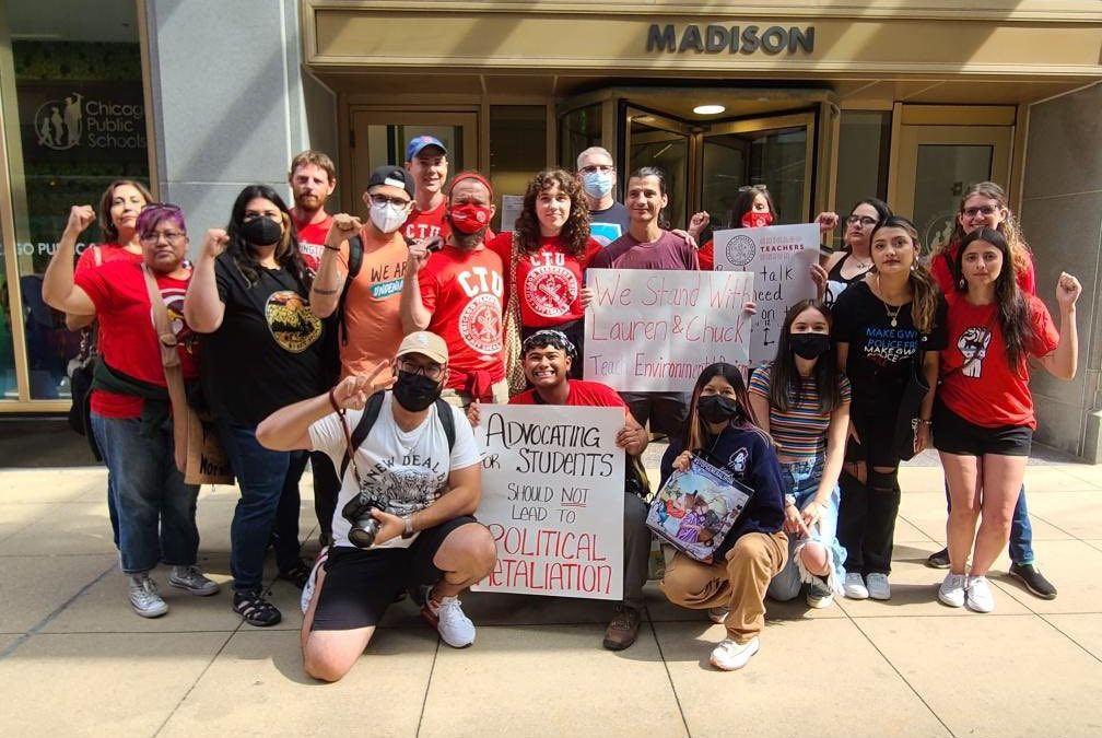 Chicago Teachers Firing for Environmental Activism Blocked