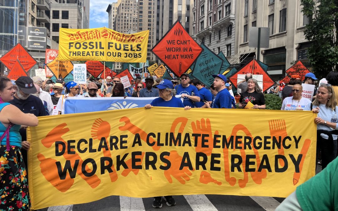 Labor Joins Climate March