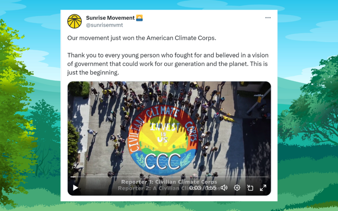 Youth Climate Corps Launched