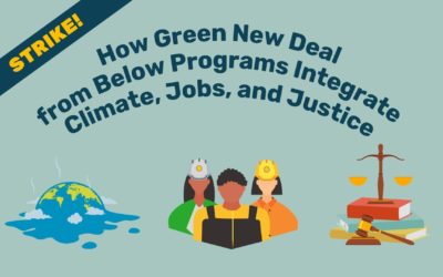 How Green New Deal from Below Programs Integrate Climate, Jobs, and Justice