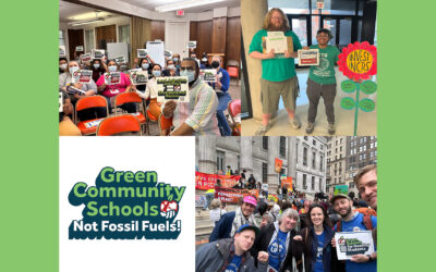 Educators Climate Action Network Demands “Green Schools, Not Fossil Fuels!”