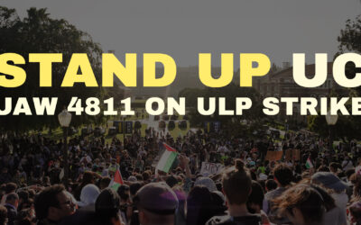 University of California Workers Strike Against Repression