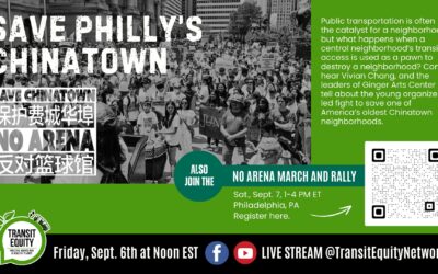 Join Philly Rally September 7 to “Save Our Chinatown”