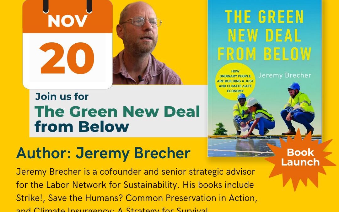 Green New Deal from Below – Launched!