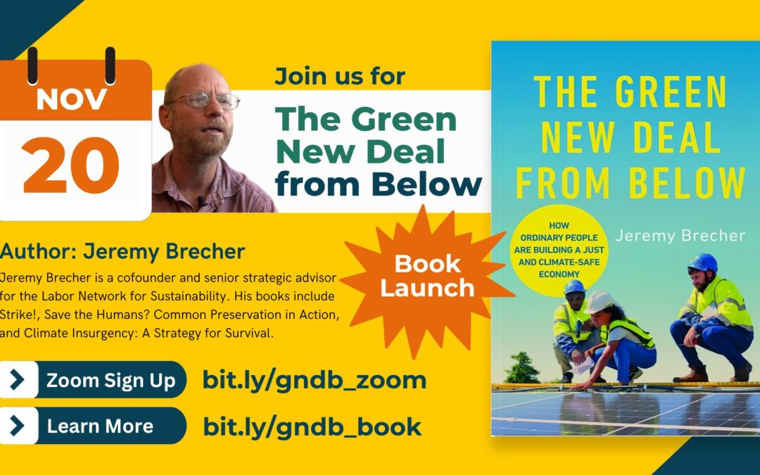 Join “the Green New Deal from Below” book launch