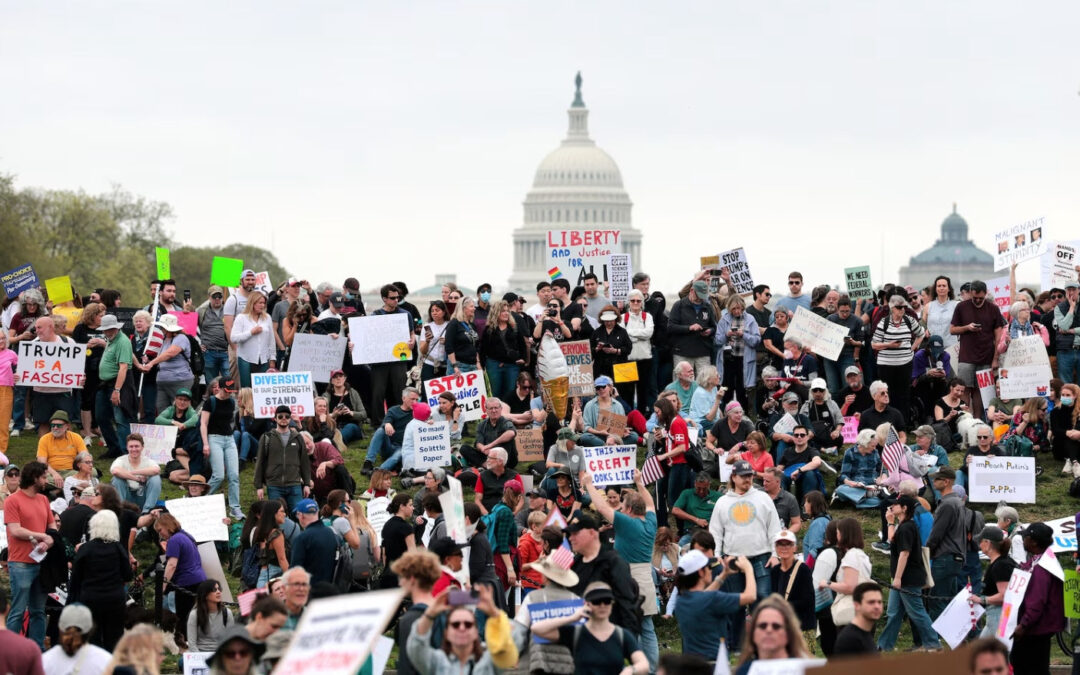 Unions Help Lead Massive “Hands Off” Day of Action