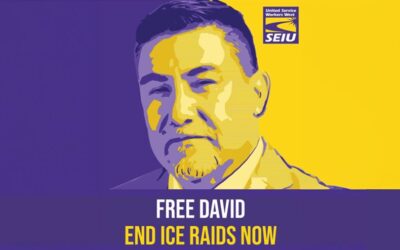 Stop the ICE raids. Free David Huerta.