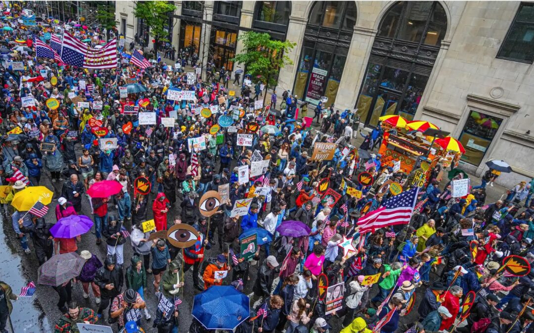 Unions and Millions of Participants Join “No Kings Day”